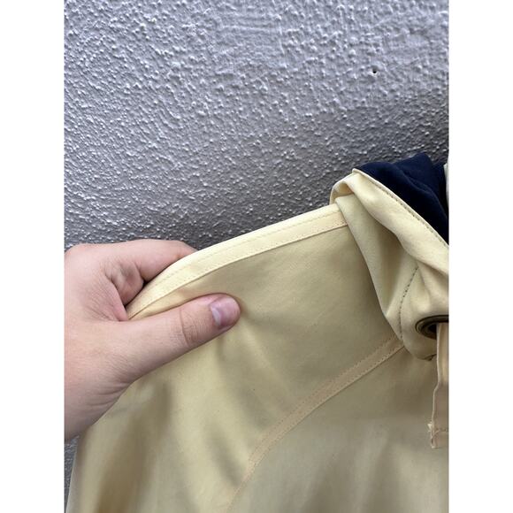 Women Braetan Yellow Button Up Hooded Jacket Size Medium - Picture 9 of 16